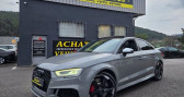 Audi RS3 occasion année 2017 boite Automatique Annonce Audi RS3 occasion Essence berline 400 cv gris nardo garantie 1 an à DRAGUIGNAN