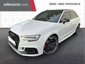 Audi RS3 occasion année 2019 boite Sequentielle Annonce Audi RS3 occasion Essence RS3 Sportback 2.5 TFSI 400 S tronic 7 Quattro 5p à Trelissac