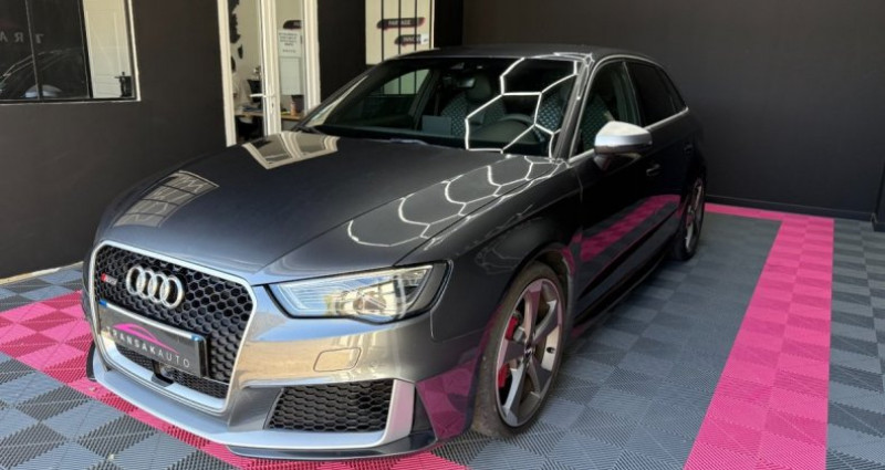 Audi RS3 SPORTBACK 2.5 TFSI 367 Quattro S tronic 7 STAGE 1 FLEX / PON  occasion  Marignane - photo n3