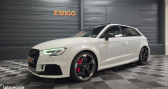 Audi RS3 occasion année 2019 boite Automatique Annonce Audi RS3 occasion Essence SPORTBACK 2.5 TFSI 400 QUATTRO S-TRONIC BVA à Montélimar