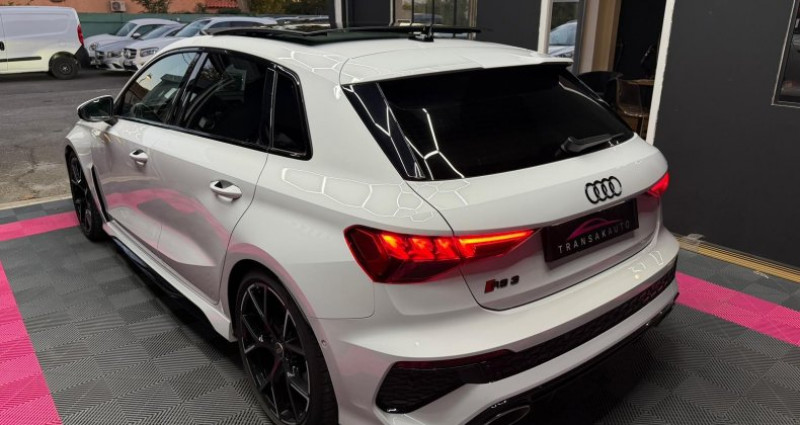 Audi RS3 SPORTBACK 2.5 TFSI 400 S tronic 7 Quattro / TOIT OUVRANT / P 2022 - photo n°4 Audi RS3 SPORTBACK 2.5 TFSI 400 S tronic 7 Quattro / TOIT OUVRANT / P  occasion à Marignane - photo n°4