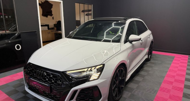 Audi RS3 SPORTBACK 2.5 TFSI 400 S tronic 7 Quattro / TOIT OUVRANT / P 2022 - photo n°3 Audi RS3 SPORTBACK 2.5 TFSI 400 S tronic 7 Quattro / TOIT OUVRANT / P  occasion à Marignane - photo n°3
