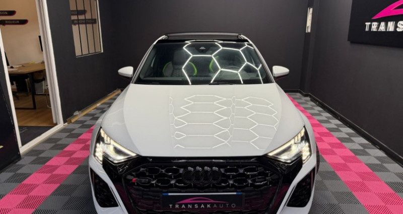 Audi RS3 SPORTBACK 2.5 TFSI 400 S tronic 7 Quattro / TOIT OUVRANT / P 2022 - photo n°2 Audi RS3 SPORTBACK 2.5 TFSI 400 S tronic 7 Quattro / TOIT OUVRANT / P  occasion à Marignane - photo n°2