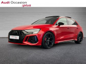 Audi RS3 occasion année 2023 boite Automatique Annonce Audi RS3 occasion Essence Sportback 2.5 TFSI 400ch quattro S tronic 7 à VELIZY VILLACOUBLAY