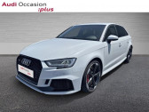 Audi RS3 occasion année 2019 boite Automatique Annonce Audi RS3 occasion Essence Sportback 2.5 TFSI 400ch quattro S tronic 7 à ST THIBAULT DES VIGNES