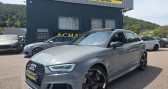 Audi RS3 occasion année 2018 boite Automatique Annonce Audi RS3 occasion Essence sportback daza 400 cv gris Nardo garantie à DRAGUIGNAN