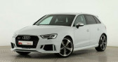 Audi RS3 occasion année 2018 boite Automatique Annonce Audi RS3 occasion Essence Sportback TFSI qu. ECHAPPEMENT SPORT LED NAV CUIR GARANTIE à Mudaison