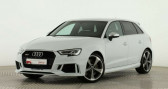 Audi RS3 occasion année 2018 boite Automatique Annonce Audi RS3 occasion Essence Sportback TFSI Qu. ECHAPPEMENT SPORT LED NAV CUIR GARANTIE à Mudaison
