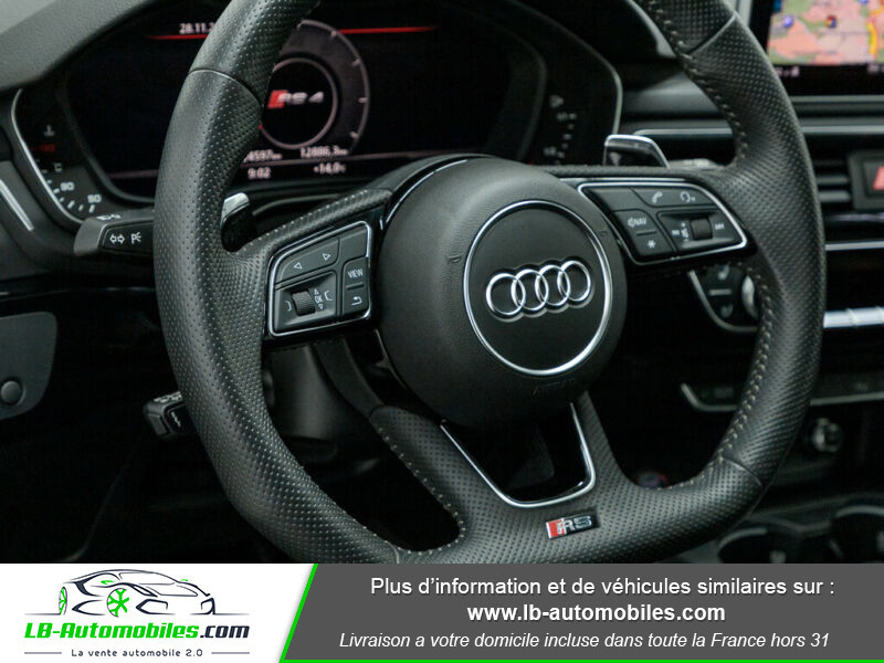 Audi RS4 Avant V6 2.9 TFSI 450 ch Tiptronic 8 Noir occasion à Beaupuy - photo n°10