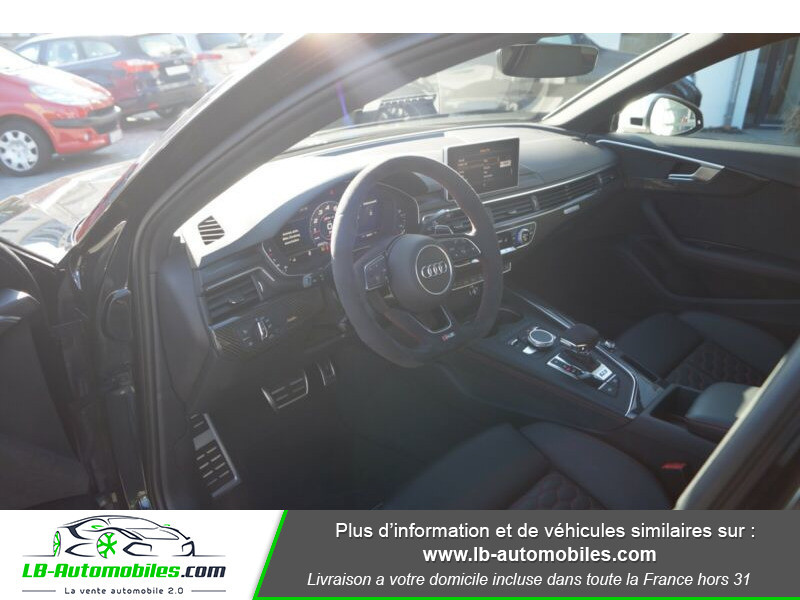Audi RS4 Avant V6 2.9 TFSI 450 ch Tiptronic 8 Noir occasion à Beaupuy - photo n°5