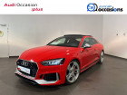 Audi RS5 occasion Rouge année 2018 boite Automatique Annonce Audi RS5 occasion Essence RS5 Coupé V6 2.9 TFSi 450 Tiptronic 8 Quattro 2p à Seynod