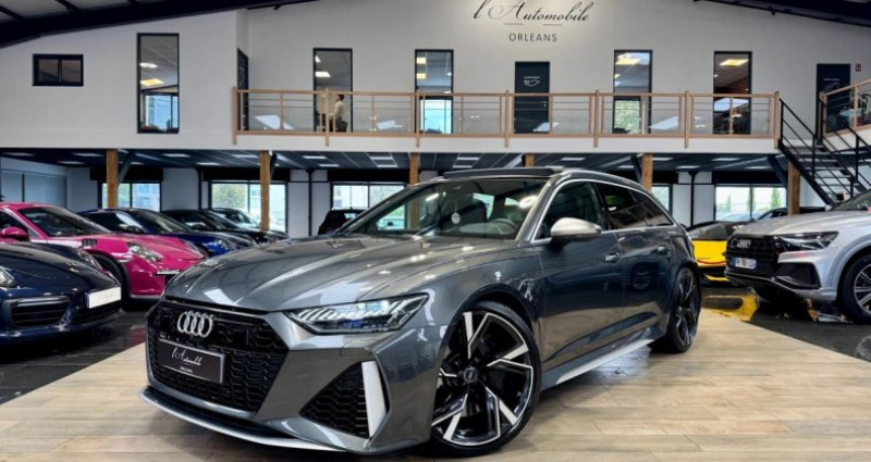 Audi RS6 AVANT 4.0 TFSI 600 QUATTRO TIPTRONIC BVA / TO / B&O / CAM 36 2020 Audi RS6 AVANT 4.0 TFSI 600 QUATTRO TIPTRONIC BVA / TO / B&O / CAM 36  occasion à Saint Denis En Val