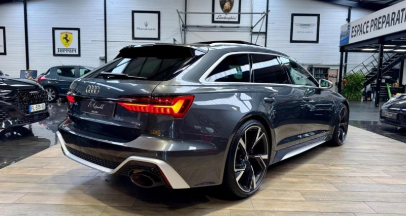 Audi RS6 AVANT 4.0 TFSI 600 QUATTRO TIPTRONIC BVA / TO / B&O / CAM 36 2020 - photo n°5 Audi RS6 AVANT 4.0 TFSI 600 QUATTRO TIPTRONIC BVA / TO / B&O / CAM 36  occasion à Saint Denis En Val - photo n°5