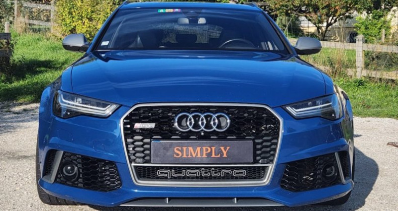 Audi RS6 AVANT C7 Performance Freins Céramique V8 4.0 TFSI 605 Quattr 2017 - photo n°2 Audi RS6 AVANT C7 Performance Freins Céramique V8 4.0 TFSI 605 Quattr  occasion à allonzier de la caille - photo n°2