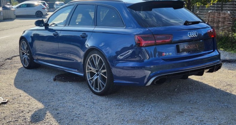 Audi RS6 AVANT C7 Performance Freins Céramique V8 4.0 TFSI 605 Quattr 2017 - photo n°5 Audi RS6 AVANT C7 Performance Freins Céramique V8 4.0 TFSI 605 Quattr  occasion à allonzier de la caille - photo n°5
