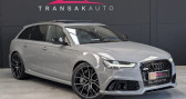 Audi RS6 AVANT PERFORMANCE 605 CH - SUIVI COMPLET - CERAMIQUE - PACK    Maubeuge 59