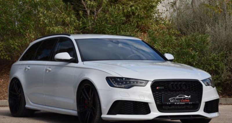 Audi RS6 AVANT QUATTRO V8 TFSI 4.0 560ch BVA C7 2014 - photo n°6 Audi RS6 AVANT QUATTRO V8 TFSI 4.0 560ch BVA C7  occasion à Mougins - photo n°6