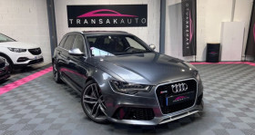 Audi RS6 occasion 2014 mise en vente à LA CHAPELLE DES FOUGERETZ par le garage TRANSAKAUTO RENNES - photo n°1