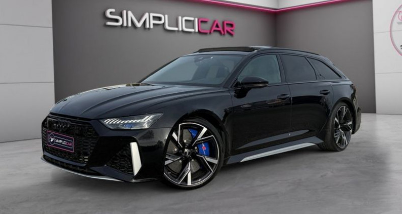 Audi RS6 C8 AVANT 25 ANNIVERSAIRE 600 CH 4,0 V8 TFSI * FRANCAISE CERA  occasion  VITROLLES - photo n6