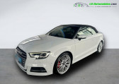 Audi S3 Cabriolet occasion année 2017 boite Automatique Annonce Audi S3 Cabriolet occasion Essence 2.0 TFSI 310 BVA Quattro à Beaupuy