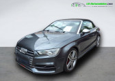 Audi S3 Cabriolet occasion année 2016 boite Automatique Annonce Audi S3 Cabriolet occasion Essence TFSI 300 ch BVA Quattro à Beaupuy