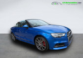 Audi S3 Cabriolet occasion année 2020 boite Automatique Annonce Audi S3 Cabriolet occasion Essence TFSI 300 ch BVA Quattro à Beaupuy