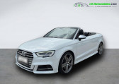 Audi S3 Cabriolet occasion année 2019 boite Automatique Annonce Audi S3 Cabriolet occasion Essence TFSI 300 ch BVA Quattro à Beaupuy
