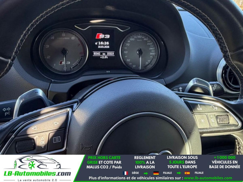 Audi S3 Sportback 2.0 TFSI 300 BVA  occasion � Beaupuy - photo n�4
