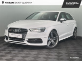 Audi S3 Sportback occasion année 2016 boite Automatique Annonce Audi S3 Sportback occasion Essence 2.0 TFSI 300ch quattro S tronic 6 à Saint-Quentin