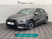 Audi S3 Sportback occasion année 2022 boite Automatique Annonce Audi S3 Sportback occasion Essence 2.0 TFSI 310ch quattro S tronic 7 à Seynod
