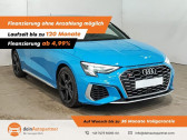 Audi S3 Sportback occasion année 2023 boite Automatique Annonce Audi S3 Sportback occasion Essence TFSI 310 BVA Quattro à L'Union