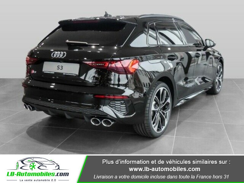 Audi S3 Sportback TFSI 310 S tronic Noir occasion à Beaupuy - photo n°3