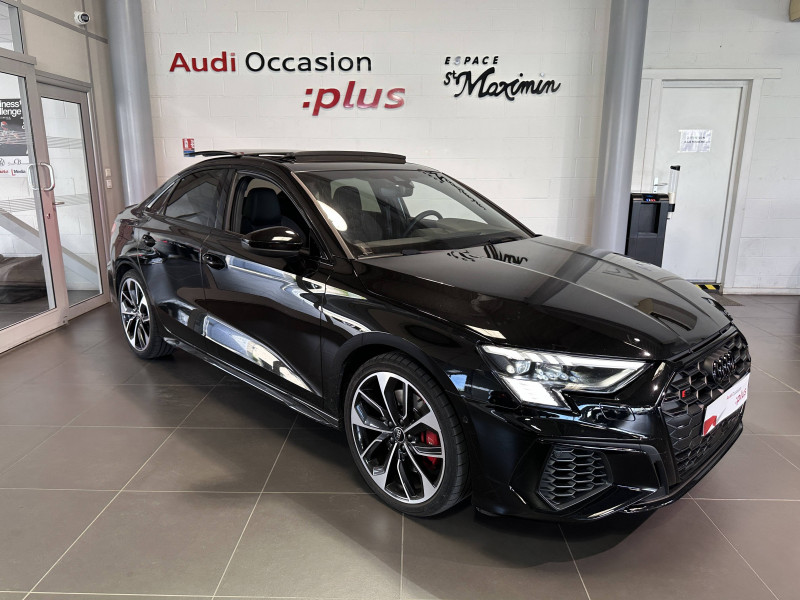 Audi S3 BERLINE S3 Berline TFSI 310 S tronic 7 Quattro 2023 - photo n°1 Audi S3 BERLINE S3 Berline TFSI 310 S tronic 7 Quattro  occasion à Saint Maximin - photo n°1