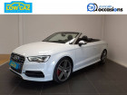 Audi S3 occasion Blanc année 2014 boite Sequentielle Annonce Audi S3 occasion Essence S3 Cabriolet 2.0 TFSI 300 Quattro S-Tronic 6 2p à La Ravoire
