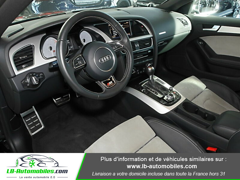 Audi S5 V6 3.0 TFSI 333 / Quattro S-Tronic 7 Noir occasion à Beaupuy - photo n°2