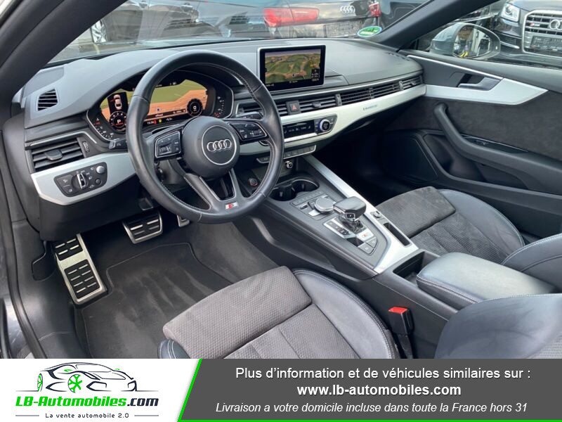 Audi S5 V6 3.0 TFSI 354 / Tiptronic 8 Quattro Gris occasion à Beaupuy - photo n°4