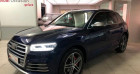 Audi SQ5 occasion Bleu année 2017 boite Automatique Annonce Audi SQ5 occasion Essence 3.0 V6 TFSI 354ch quattro Tiptronic 8 à Paris
