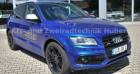 Audi SQ5 occasion Bleu année 2016 boite Automatique Annonce Audi SQ5 occasion Diesel Audi SQ5 V6 3.0 BiTDI 326 Quattro Tiptronic 8/Toit Panoramiq à Mudaison