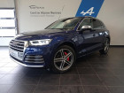 Audi SQ5 occasion Bleu année 2017 boite Automatique Annonce Audi SQ5 occasion Essence V6 3.0 TFSI 354 Tiptronic 8 Quattro à SAINT-GREGOIRE