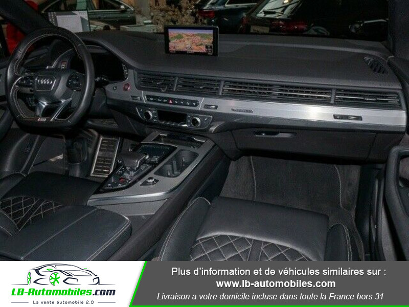 Audi SQ7 V8 4.0 TDI 435 Tiptronic 8 Quattro 7pl Noir occasion à Beaupuy - photo n°2