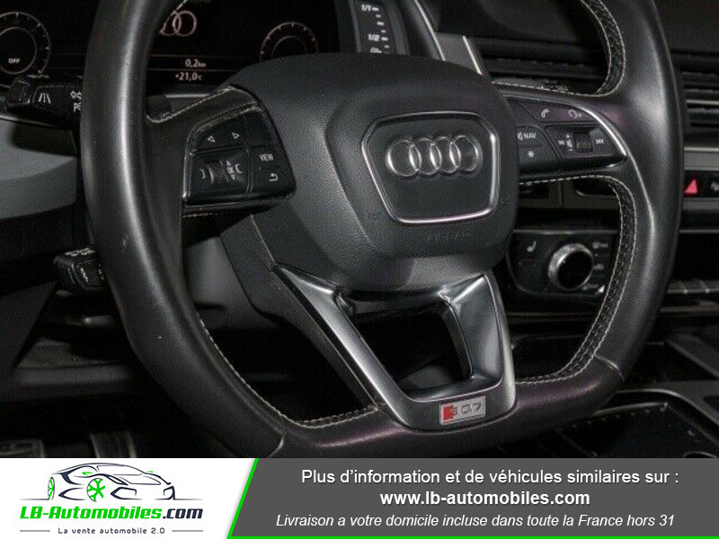 Audi SQ7 V8 4.0 TDI 435 Tiptronic 8 Quattro 7pl Noir occasion à Beaupuy - photo n°9
