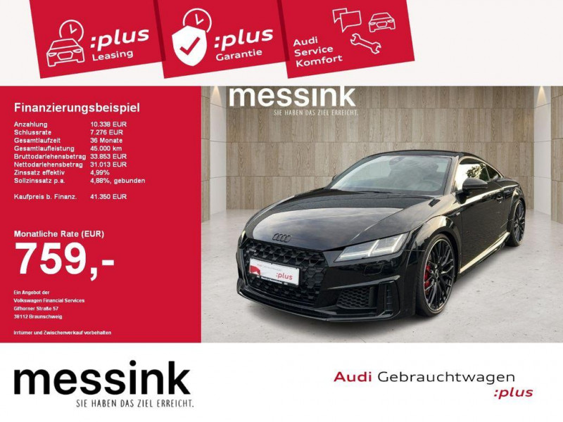 Audi TT Coupe 45 TFSI 245 BVA Quattro 2019 Audi TT Coupe 45 TFSI 245 BVA Quattro  occasion à L'Union
