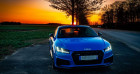 Audi TT Coupe occasion Bleu année 2019 boite Automatique Annonce Audi TT Coupe occasion Essence TTS coupé 40 TFSI 306 Tronic Quattro à GAZERAN