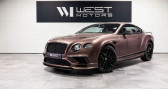 Bentley CONTINENTAL GT occasion année 2017 boite Automatique Annonce Bentley CONTINENTAL GT occasion Essence 6.0 W12 710 Supersports Française exemplaires Échappement Ti à MOUGINS