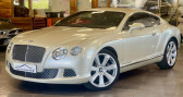 Bentley CONTINENTAL GT occasion année 2012 boite Automatique Annonce Bentley CONTINENTAL GT occasion Bioethanol COUPE 6.0 W12 BI-TURBO SERIE 2 à ORCHAMPS VENNES
