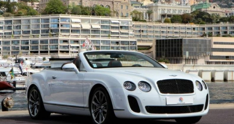 Bentley CONTINENTAL GTC 6.0 Supersport Ice Speed Record  occasion à Monaco - photo n°4