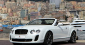 Annonce Bentley CONTINENTAL GTC occasion Essence 6.0 Supersport Ice Speed Record à Monaco