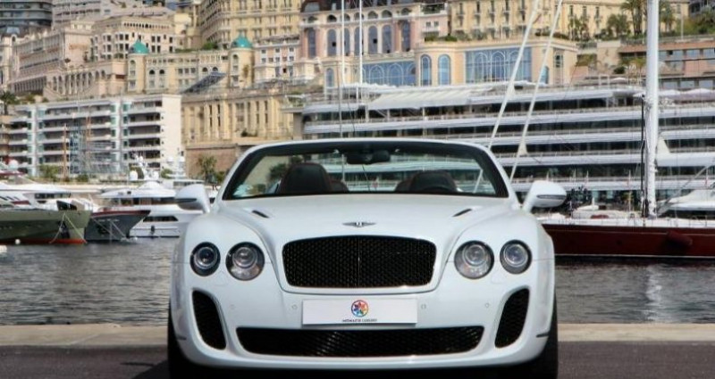 Bentley CONTINENTAL GTC 6.0 Supersport Ice Speed Record  occasion à Monaco - photo n°2