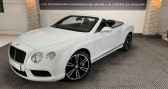 Bentley CONTINENTAL GTC CABRIOLET 4.0 V8 - Pack Mulliner - 35000km - Origine Monaco    Antibes 06