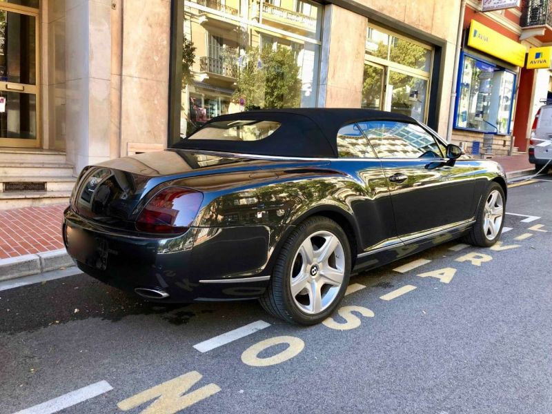 Bentley CONTINENTAL GTC W12 Noir occasion à BEAUPUY - photo n°3